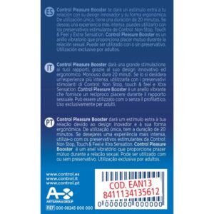 Control Pleasure Booster — Vibrating Cock Ring, Silicone — Cock Rings — view 2