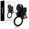 Coquette Butterfly — Vibrating Cock Ring, Black — Cock Rings