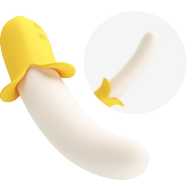 Pretty Love Banana Geek — Thrusting Vibrator, Rechargeable — Thrusting Pulsators — view 6