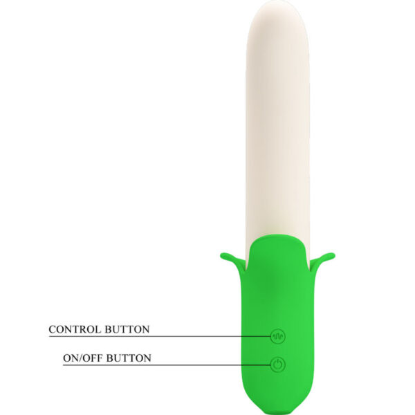 Pretty Love Banana Knight — Vibrator, Rechargeable, Light Green — Classic Vibrators — view 2