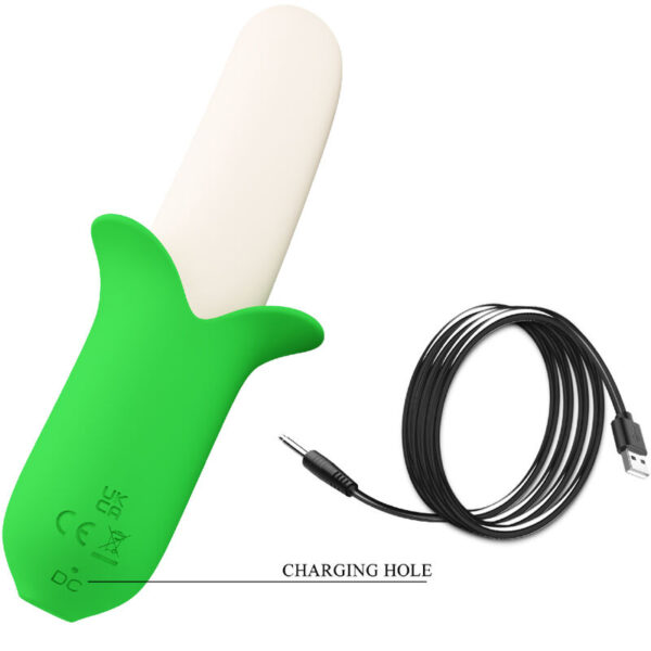 Pretty Love Banana Knight — Vibrator, Rechargeable, Light Green — Classic Vibrators — view 4