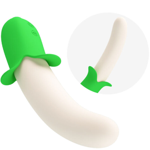Pretty Love Banana Knight — Vibrator, Rechargeable, Light Green — Classic Vibrators — view 6