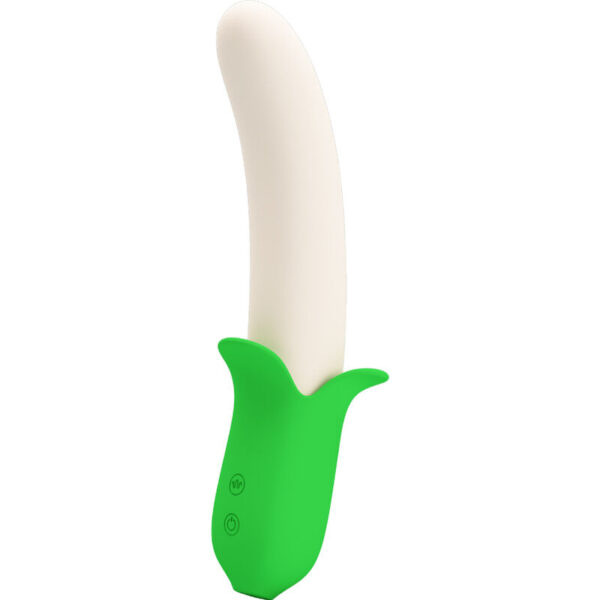 Pretty Love Banana Knight — Vibrator, Rechargeable, Light Green — Classic Vibrators
