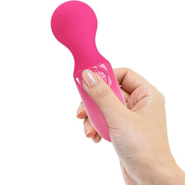 Pretty Love Mini — Wand Massager, Waterproof, Magenta — Clitoral Stimulators — view 9