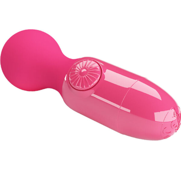 Pretty Love Mini — Wand Massager, Waterproof, Magenta — Clitoral Stimulators — view 6