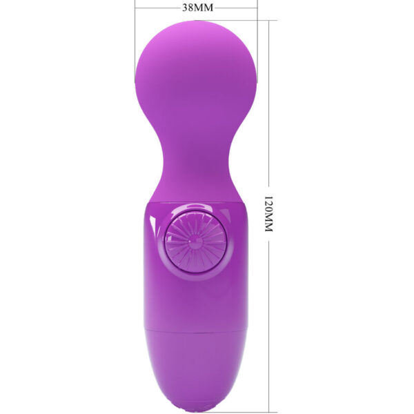 Pretty Love Mini — Wand Massager, Waterproof, Purple — Clitoral Stimulators — view 2