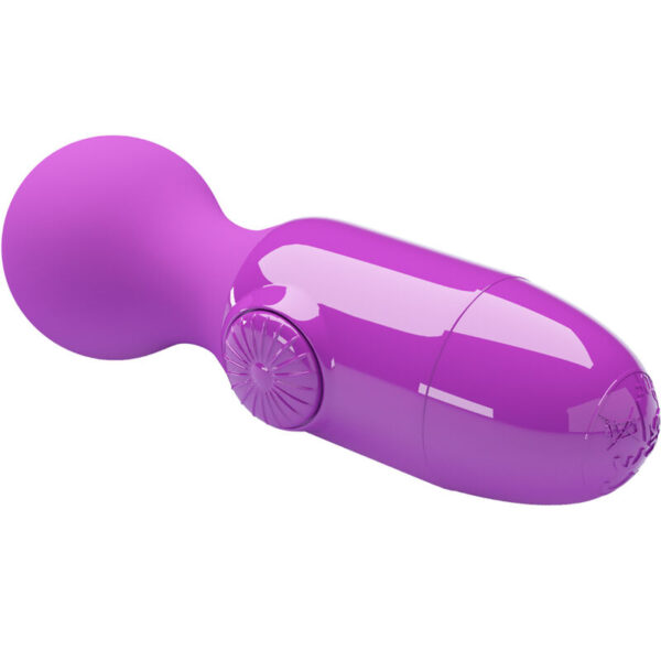 Pretty Love Mini — Wand Massager, Waterproof, Purple — Clitoral Stimulators — view 3