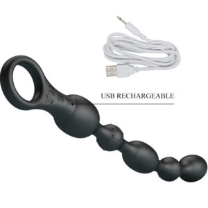Pretty Love Van — Anal Vibrator, Waterproof, Black — view 3