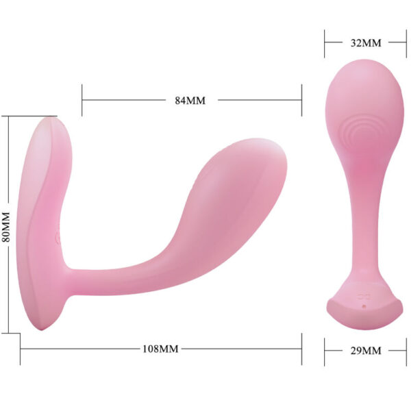Pretty Love Baird — G-Spot Vibrator, App-Controlled, Pink — App-Controlled Sex Toys — view 2