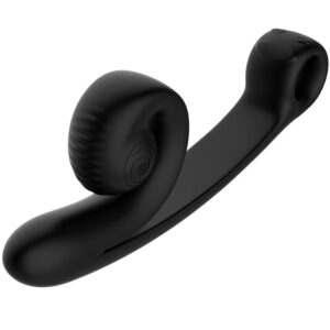Snail Vibe Curve — G-Spot Vibrator, Rechargeable, Black — Clitoral Stimulators