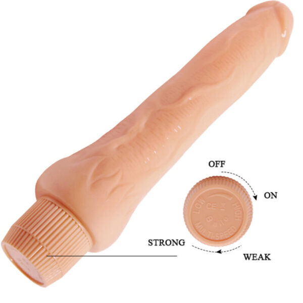 Baile Barbara — Realistic Vibrator, 25 cm, Flesh — Realistic Vibrators — view 7