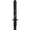 Get Real Manhandler — Realistic Dildo, 38 cm, Black — Dildos