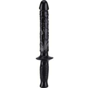 Get Real Manhandler — Realistic Dildo, 38 cm, Black — Dildos