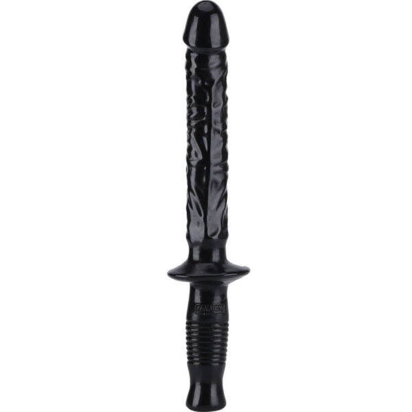 Get Real Manhandler — Realistic Dildo, 38 cm, Black — Dildos