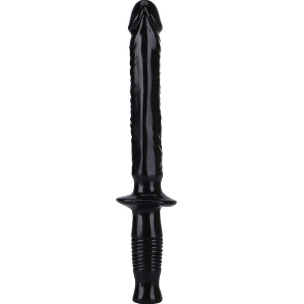 Get Real Manhandler — Realistic Dildo, 38 cm, Black — Dildos — view 3