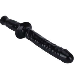 Get Real Manhandler — Realistic Dildo, 38 cm, Black — Dildos — view 4