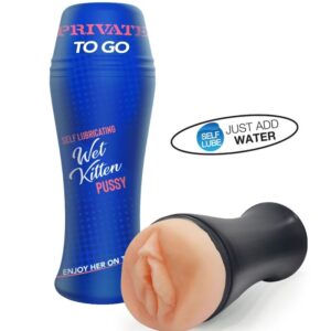 Private Wet Kitten To Go — Male Masturbator, Self-Lubricating — Manual Strokers — view 2
