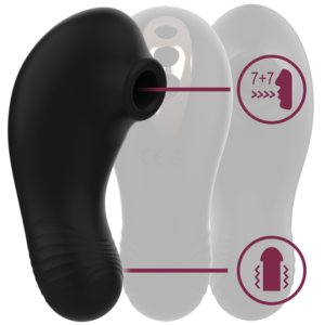 Rithual Shushu Pro — Air Pulse Stimulator, Black — Air Pulse Vibrators — view 2