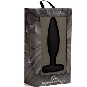 Je Joue Egon — Vibrating Butt Plug, Black — Anal — view 2