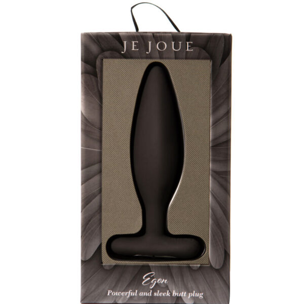 Je Joue Egon — Vibrating Butt Plug, Black — Anal — view 6