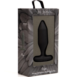 Je Joue Onyx — Vibrating Butt Plug, Black — Anal — view 2