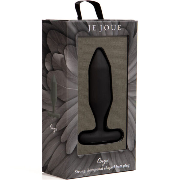 Je Joue Onyx — Vibrating Butt Plug, Black — Anal — view 2