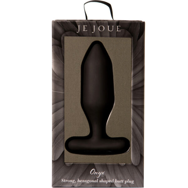 Je Joue Onyx — Vibrating Butt Plug, Black — Anal — view 6