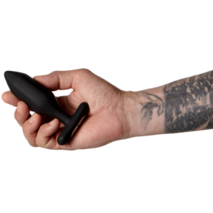 Je Joue Onyx — Vibrating Butt Plug, Black — Anal — view 4