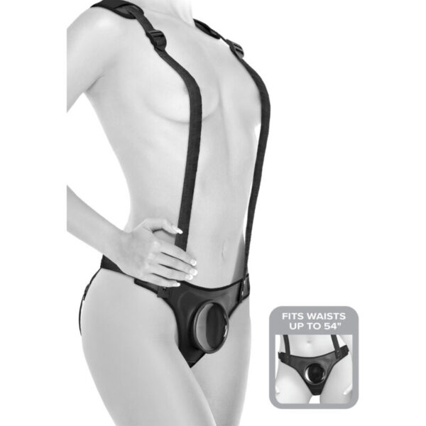 Pipedream Body Dock Suspenders — Strap-On Harness — Non-Vibrating Harnesses — view 2