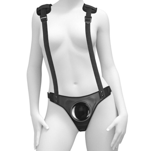 Pipedream Body Dock Suspenders — Strap-On Harness — Non-Vibrating Harnesses — view 3