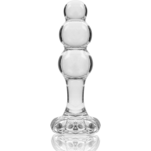 Nebula Series By Ibiza Model 1 — Glass Butt Plug, 10.5 cm — Anal — view 2