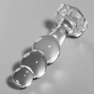 Nebula Series By Ibiza Model 1 — Glass Butt Plug, 10.5 cm — Anal