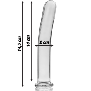 Nebula Series By Ibiza Model 8 — Glass Dildo, 14.5 cm — Dildos — view 4