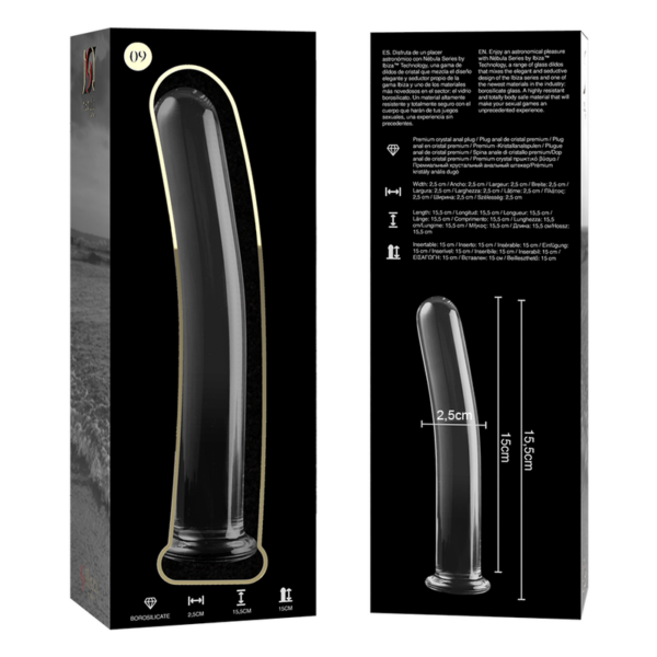 Nebula Series By Ibiza Model 9 — Glass Dildo, 15.5 cm — Dildos — view 6