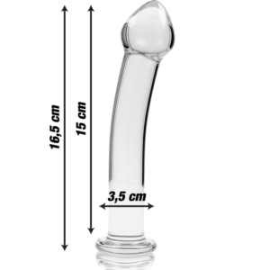 Nebula Series By Ibiza Model 11 — Glass Dildo, 16 cm — Dildos — view 3