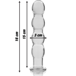 Nebula Series By Ibiza Model 10 — Glass Dildo, 16.5 cm — Dildos — view 2