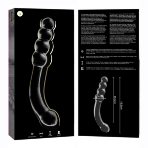 Nebula Series By Ibiza Model 14 — Glass Dildo, 18.5 cm — Dildos — view 3