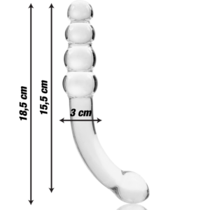 Nebula Series By Ibiza Model 14 — Glass Dildo, 18.5 cm — Dildos — view 4