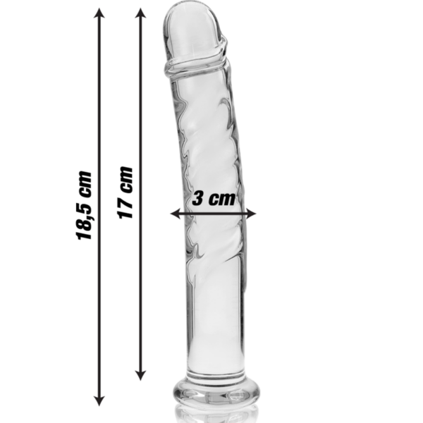 Nebula Series By Ibiza Model 16 — Glass Dildo, 18.5 cm — Dildos — view 3