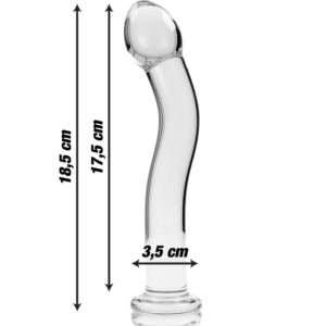 Nebula Series By Ibiza Model 18 — Glass Dildo, 18.5 cm — Dildos — view 4