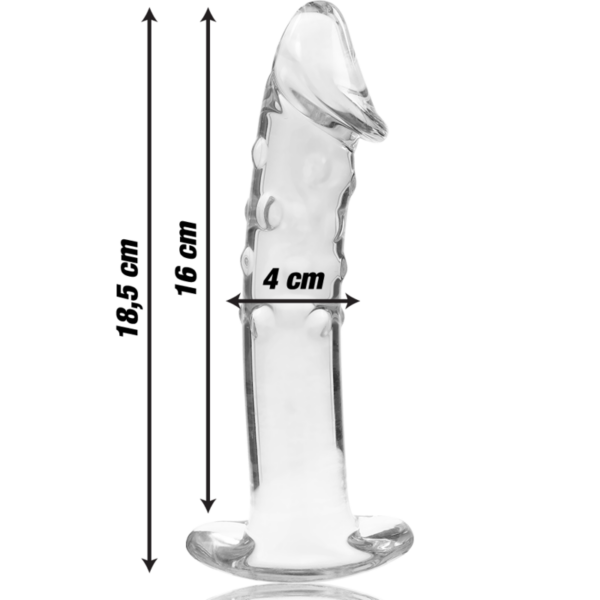 Nebula Series By Ibiza Model 19 — Glass Dildo, 18.5 cm — Dildos — view 3