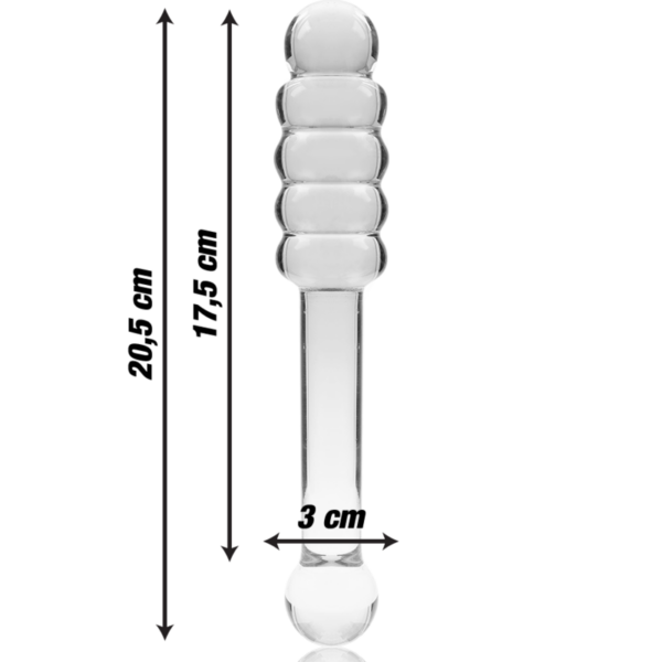 Nebula Series By Ibiza Model 20 — Glass Dildo, 20.5 cm — Dildos — view 3