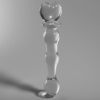 Nebula Series By Ibiza Model 21 — Glass Dildo, 20.5 cm — Dildos