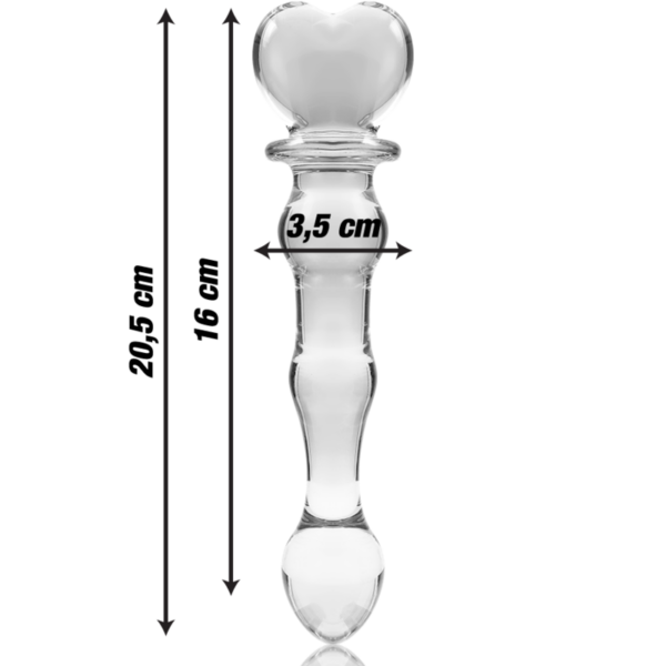 Nebula Series By Ibiza Model 21 — Glass Dildo, 20.5 cm — Dildos — view 7