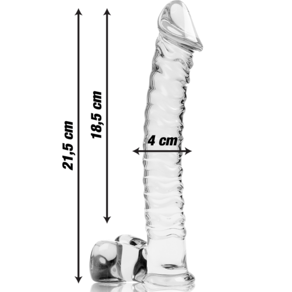 Nebula Series By Ibiza Model 23 — Glass Dildo, 21.5 cm — Dildos — view 6