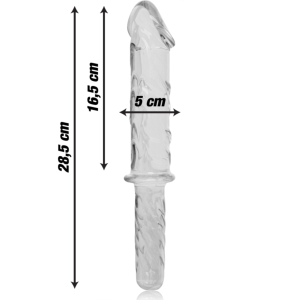 Nebula Series By Ibiza Model 24 — Glass Dildo, 28.5 cm — Dildos — view 3
