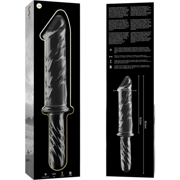 Nebula Series By Ibiza Model 24 — Glass Dildo, 28.5 cm — Dildos — view 6