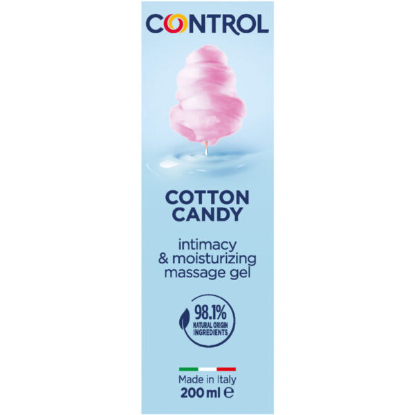 Control Cotton Candy — Massage Gel, 200 ml — Body Massage Oils — view 3