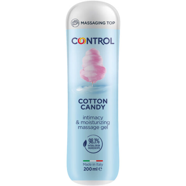 Control Cotton Candy — Massage Gel, 200 ml — Body Massage Oils