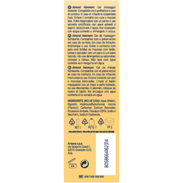 Control Almond Hammam — Massage Gel, 200 ml — Body Massage Oils — view 2